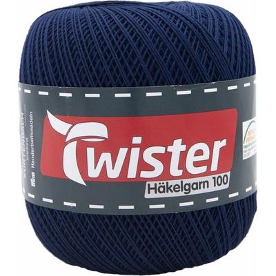 Pletací příze Kurtenbach Twister Häkelgarn 100 Barva: 59 MARINE