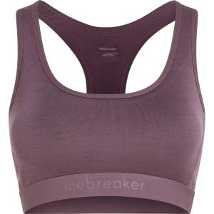 Icebreaker Дамски спортен сутиен Icebreaker Women's 125 Zoneknit Racerback Bra Sports bra - Grey Plum - размер XS (114-3265-0511)