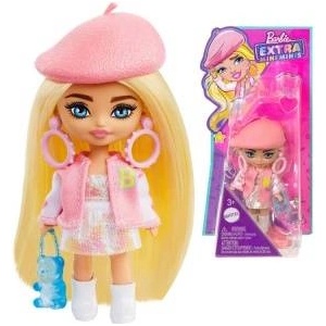 Mattel Stylish fashion doll Barbie Extra Mini Minis in a beret HLN48 ZA5105C