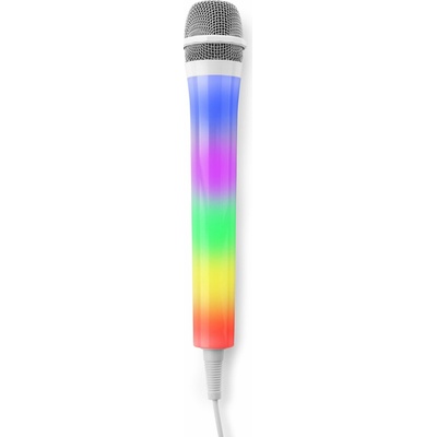 Fenton KMD55W Karaoke s RGB osvětlením bílá