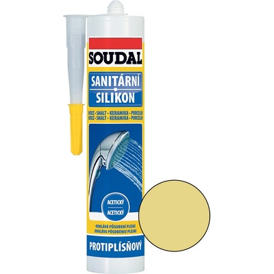 Soudal Sanitárny silikón 280 ml béžová