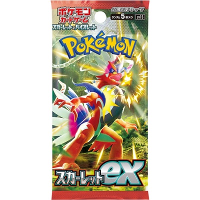 Pokémon TCG booster Scarlet EX JAP