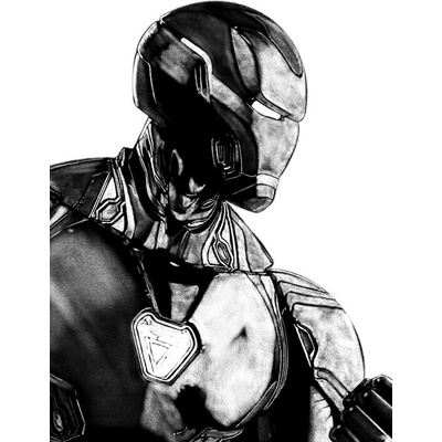autor Plagát, Obraz - Ironman, 30 × 40 cm