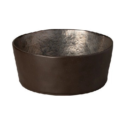 Costa Nova Mísa na salát servírování Lagoa černá Metal 24 cm 3 l