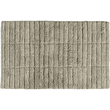 Zone Зелена и бежова постелка за баня 80x50 cm Tiles - Zone (13540)