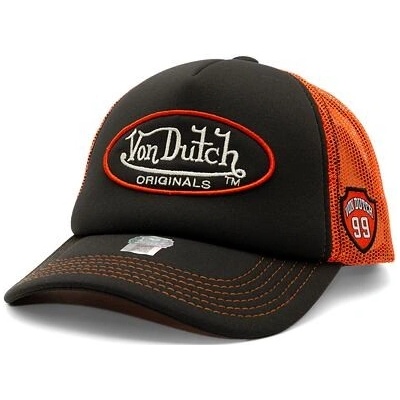 Von Dutch Lund Foam Trucker Black/Orange