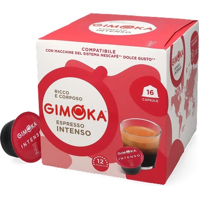 Gimoka | Espresso intenso - 16 капсули за Dolce Gusto