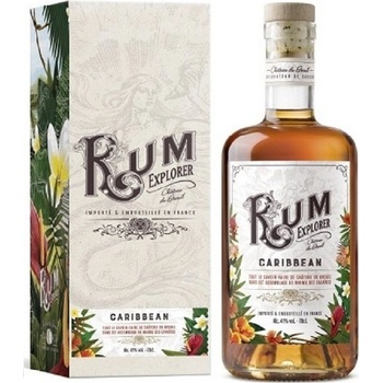 Rum Explorer Caribbean 41% 0,7 l (karton)