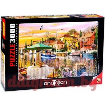 Anatolian Пъзел anatolian 4905 - 3000 части - Залез в пристанището (p4905)