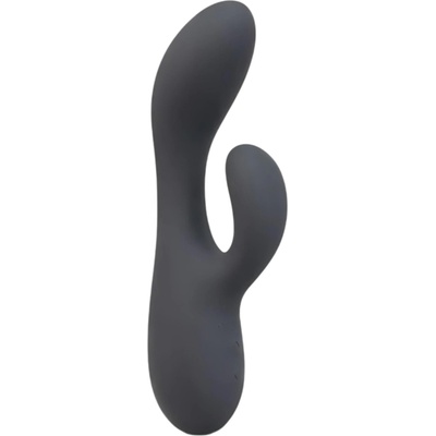 Le Wand Soft Rabbit - двоен моторен клиторен вибратор (черен)