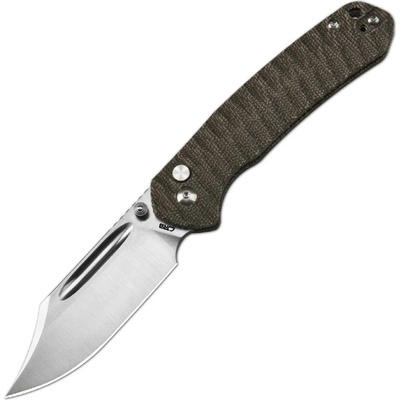 CJRB Bowie Pyrite AR-SFII Micarta 3.15in 7.36in J1942-ODG