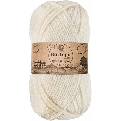 Příze Melange Wool K013 smetanová