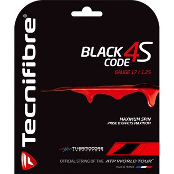 Tecnifibre Black Code 4S 12 m 1,25 mm
