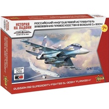 ZVEZDA Snap Kit letadlo 7436 SU 30SM Russian Fighter 1:144
