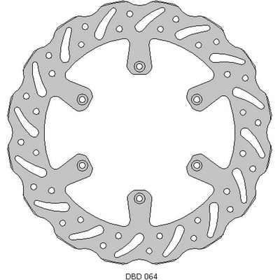 DELTA BRAKING brzdový kotouč přední YAMAHA YZ 125 17-21, WRF/YZ/YZF 250 15-21, WRF/YZF 450 16-21 WAVE ULTRA LIGHT (270X118X3,1MM) (6X6,5MM) (NG719,NG1153) – Hledejceny.cz