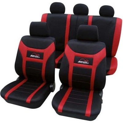 Petex Тапицерии за седалки Petex "Super Speed" - Червен цвят