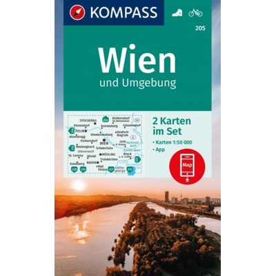 205 Wien und Umgebung 1: 50 000 KOMPASS