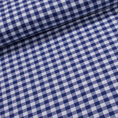 Bavlněný kanafas SOFI 1x1cm modrý, š.140cm (látka v metráži)
