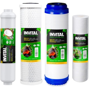 Invital sada předfiltrů RO Home