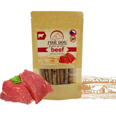 FINE DOG Freedom on Nature Grain free Hovädzia tyčka 80 g