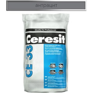 CERESIT ФУГА ce33 5кг АНТРАЦИТ (2039211)