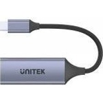 Unitek Adapter USB-C - RJ45 1Gbit LAN, PD 100W