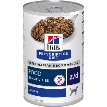 Hill's HILL'S PD Prescription Diet Canine z/d Хранителни чувствителности 370 г - консерва