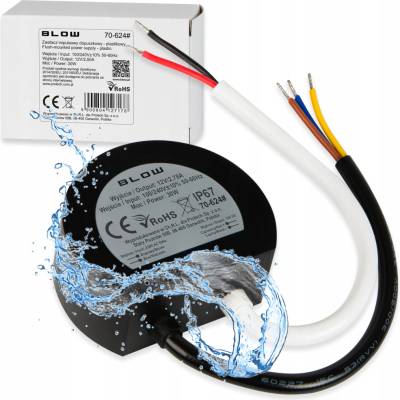 Napájecí zdroj Blow 12V 30W IP67, montáž do krabice