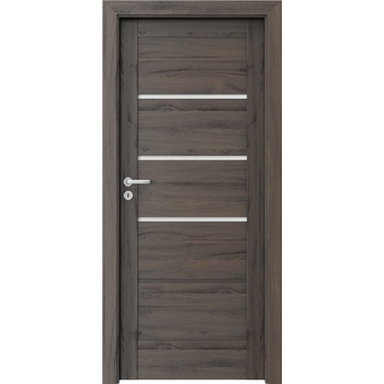 Porta Doors Verte Home G3 dub tmavý 70 cm levé