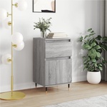 vidaXL Бюфет сив сонома 40x35x70 см инженерно дърво (831144)