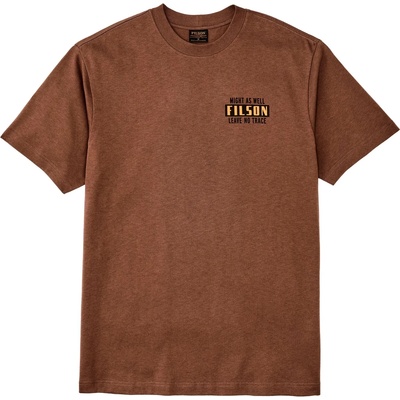 Filson Мъжка тениска Filson S/S Frontier Graphic T-Shirt - Partridge / Hoot (216-7644-0412)