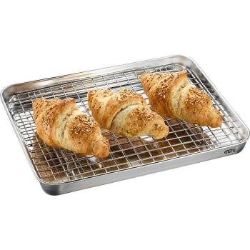 GEFU Тава за печене GEFU VARIADO с решетка - 31.5 х 24.5 x h2.5 см (GEFU 14765)