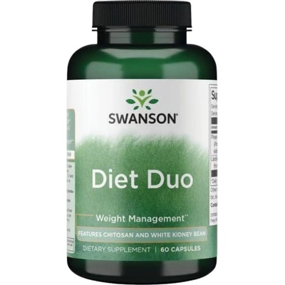 Swanson Diet Duo - Features Chitosan and White Kidney Bean [60 капсули]