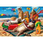 Anatolian - Puzzle Cats on the Beach - 260 piese
