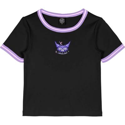 Santa Cruz Дамска тениска Santa Cruz Women's Night Critter Mini T-Shirt - Black - размер 14 (UK) (916-5119-0115)