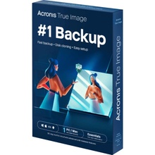 Acronis True Image Essentials, pro 1 počítač, předplatné na 1 rok (HOEASHLOS21)