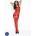 Bodystocking BS037 red červená