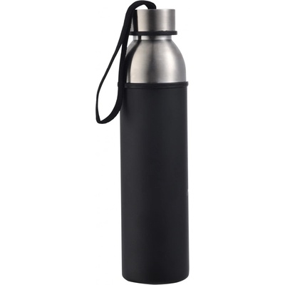 Bergner Nerezová láhev na pití 570 ml matný povrch černá