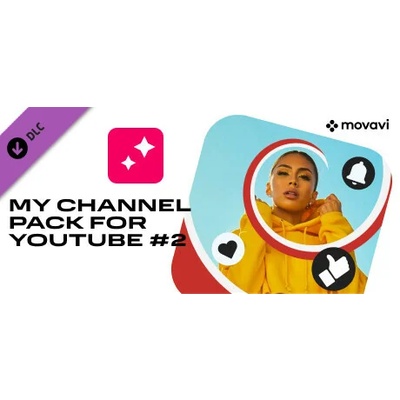 Игра Movavi Video Editor 2023 - My Channel Pack for YouTube #2 за PC Steam, Електронна доставка