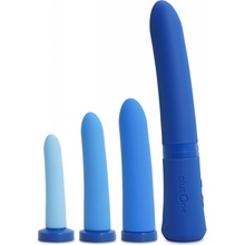 PlusOne Glow Sada vaginálních dilatátorů modrá