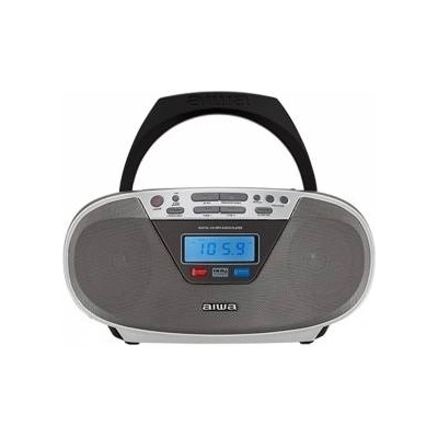 Aiwa boombox BBTU-400SL CD/FM RDS/USB/BT silver