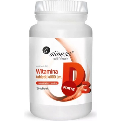 Aliness Vitamin D3 Forte 4000 IU 120 tabliet