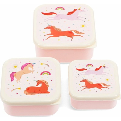 Rex London Sada 3 desiatových boxov Unicorn