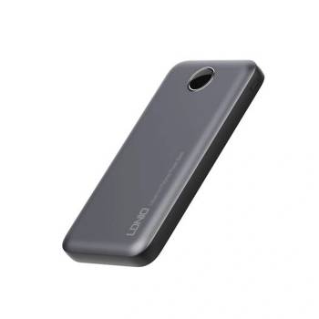 LDNIO P10 Ultra Slim Power Bank 10000mAh - сив (P10)