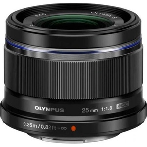 Olympus M.ZUIKO DIGITAL 25mm f/1.8 (ES-M2518) (V311060BW000/V311060BE000) Обективи