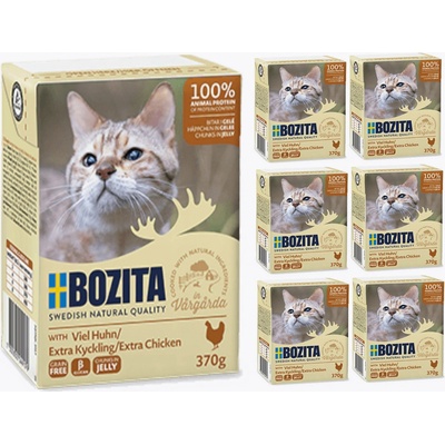 Bozita kúsky v želé s množstvom kuraťa 6 x 370 g