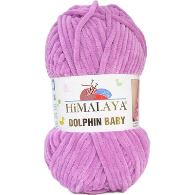 Himalaya Příze Dolphin Baby 80356 - fialkově růžová