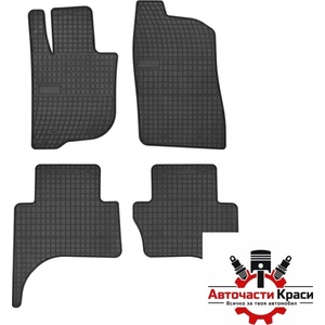 FroGum Гумени стелки Frogum съвместими с Mitsubishi L200 2016, Fiat Fullback Double Cab 2016 (51880) - avtochastikrasi