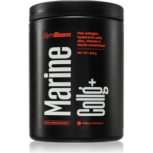 GymBeam Marine Collg+ подхранване на ставите вкус Mango Maracuja 241 гр