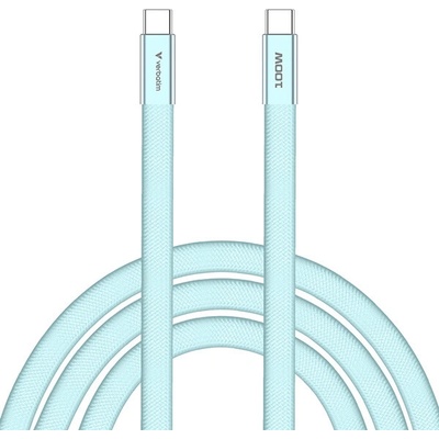 Verbatim 30276 USB-C SoftTouch USB C samec - USB C samec 100W 1.2m modrý